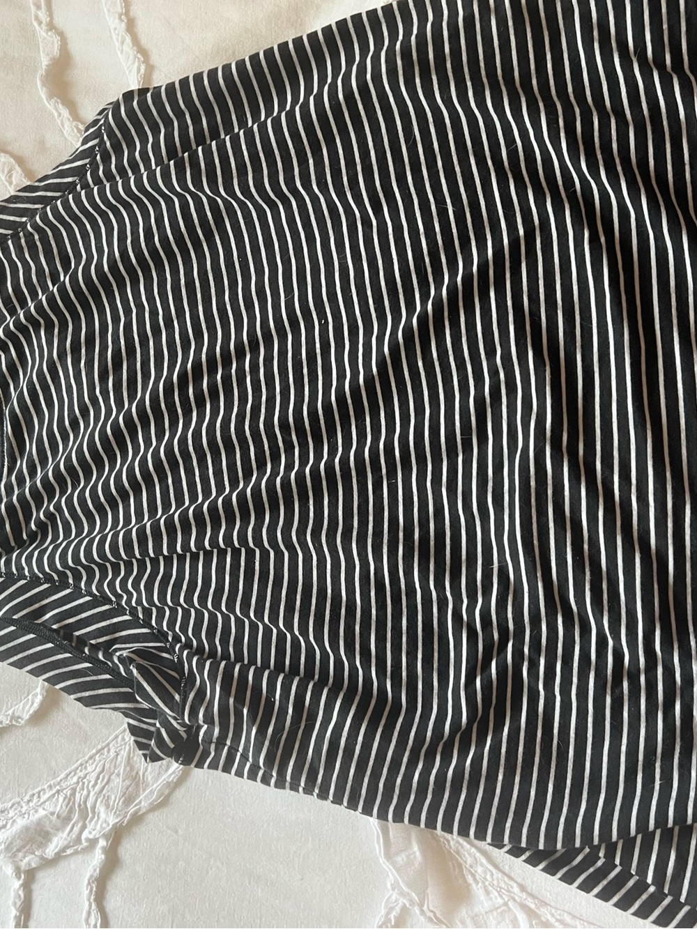CALIA by Carrie Underwood Black and White Striped Tank Top